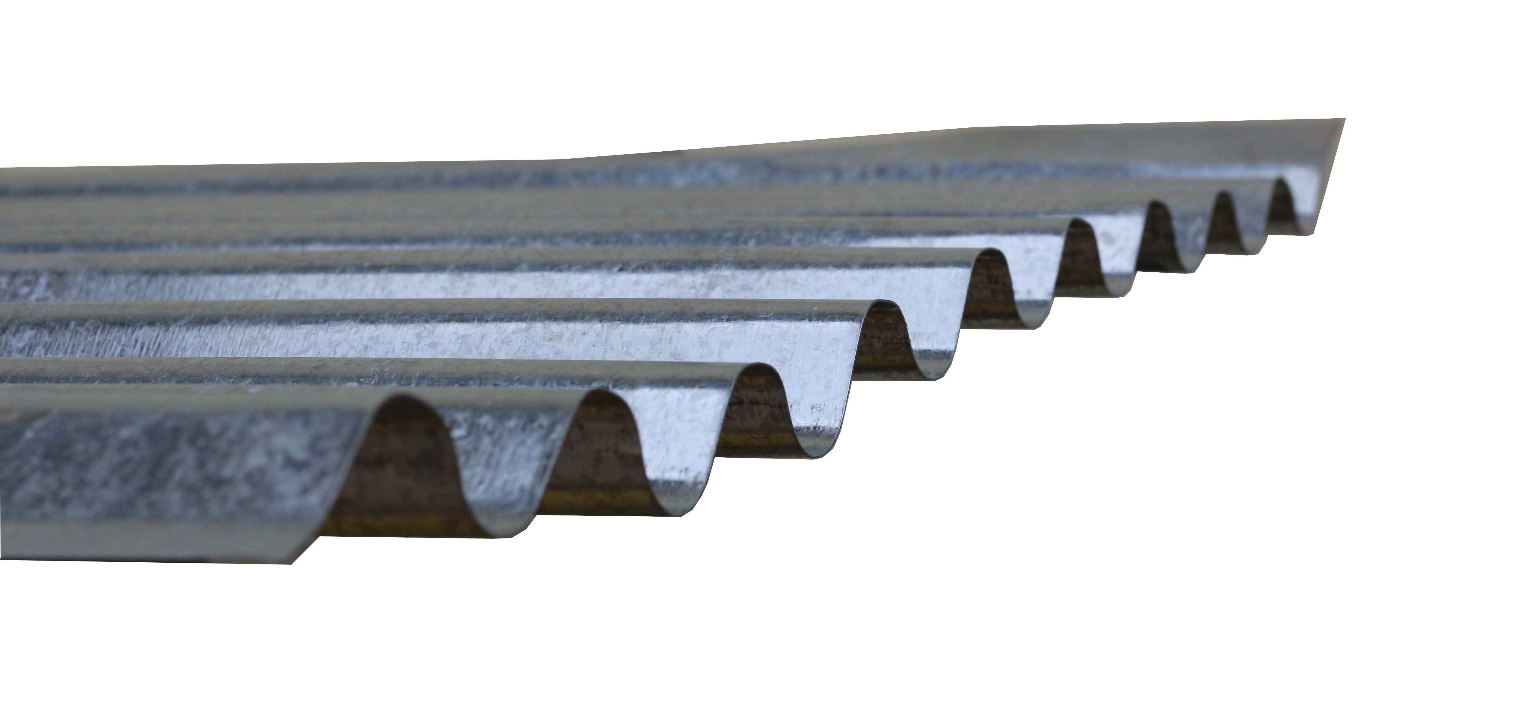 Planchas de Zinc Acanaladas